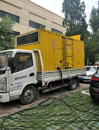 三水发电车出租-柴油发电机组排烟系统设计要求及其考虑因素