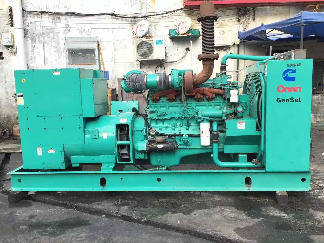 三水租赁发电机-柴油发电机不正常冒烟的原因